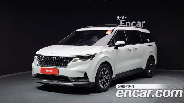 Kia Carnival 4th generation 2022 Белый из Кореи