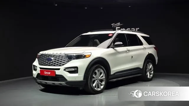 Ford Explorer 6th Generation 2022 Белый из Кореи
