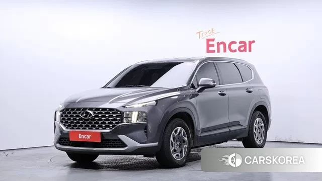 Hyundai The New Santa Fe 2023 Серый из Кореи