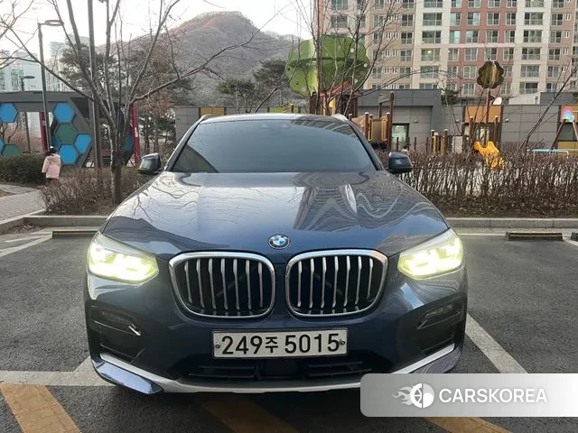 BMW X4 (G02) 2020 Синий из Кореи