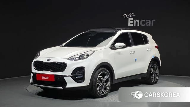 Kia Sportage The Bold 2018 Белый из Кореи