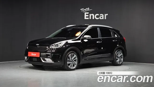 Kia Niro 2018 Черный из Кореи