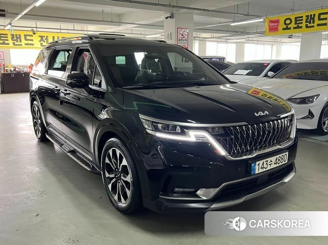 Kia Carnival 4th generation 2022 Черный из Кореи