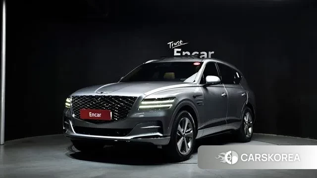 Genesis GV80 2022 Серебристо-серый из Кореи