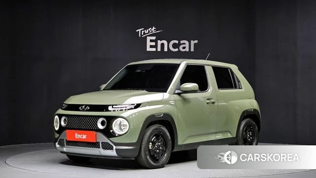 Hyundai Casper 2022 Светло-зеленый из Кореи