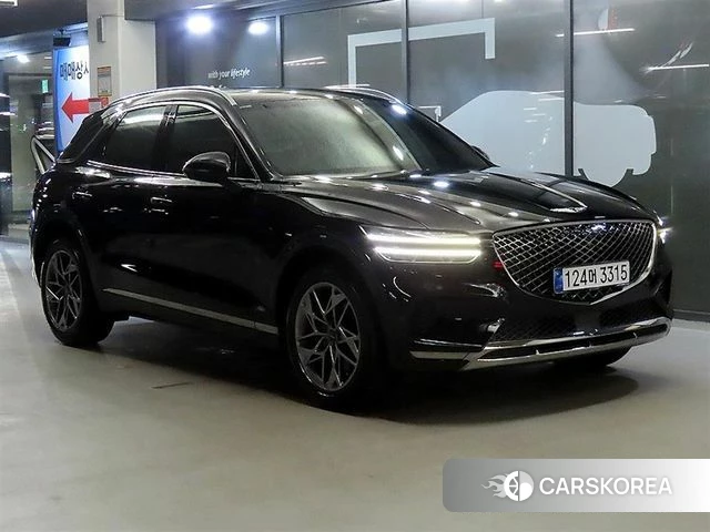 Genesis GV70 2021 Черный из Кореи