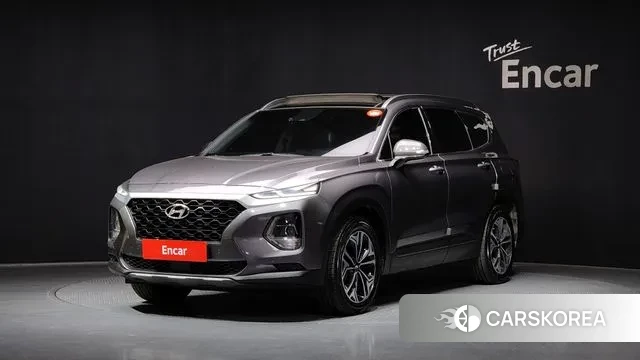 Hyundai Santa Fe TM 2018 Серый из Кореи