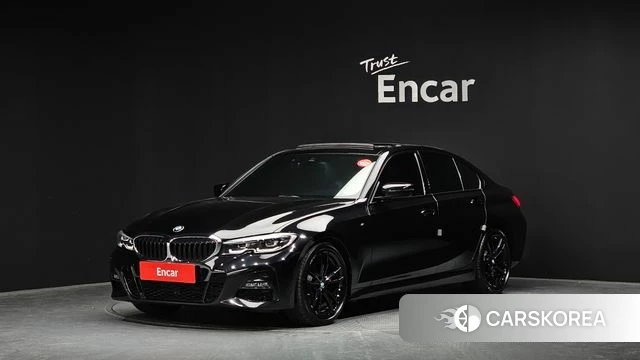 BMW 3 Series (G20) 2021 Черный из Кореи