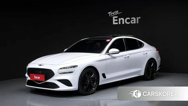 Genesis The New G70 2022 Белый из Кореи