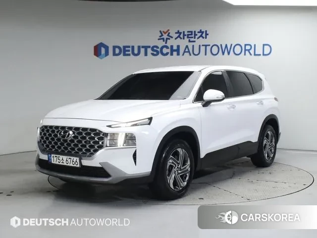 Hyundai The New Santa Fe 2021 Белый из Кореи
