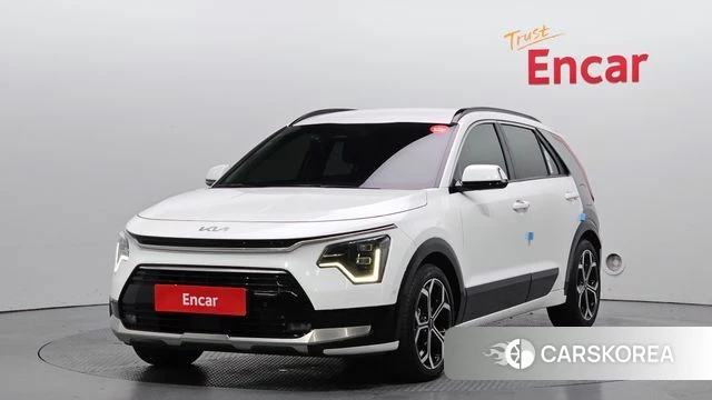 Kia Di Ol Nu Niro 2022 Белый из Кореи