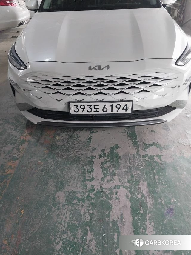 Kia K8 2023 Белый из Кореи