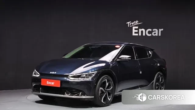 Kia EV6 2021 Синий из Кореи