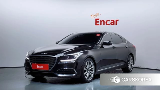 Genesis G80 2018 Черный из Кореи
