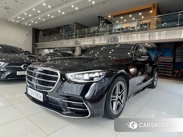 Mercedes-Benz S-Class W223 2023 Черный из Кореи