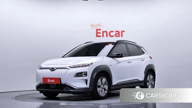 Hyundai Kona Electric 2020 Белый из Кореи