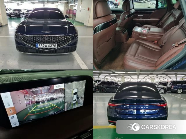 Genesis G90 (RS4) 2023 Синий из Кореи