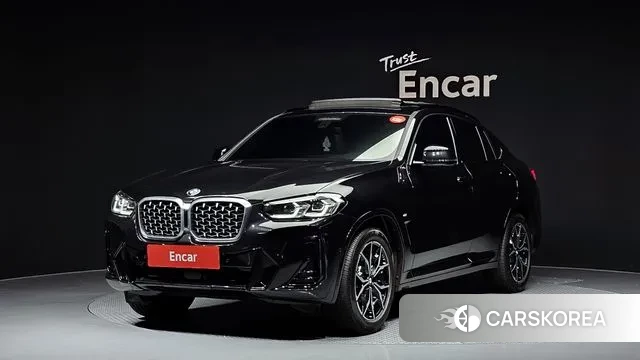 BMW X4 (G02) 2023 Черный из Кореи