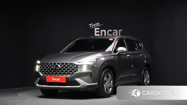 Hyundai The New Santa Fe 2022 Серый из Кореи