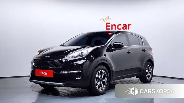 Kia Sportage The Bold 2021 Черный из Кореи