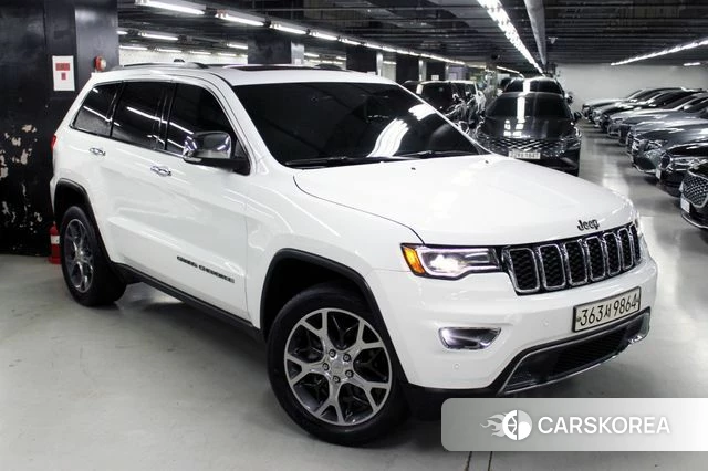 Jeep Grand Cherokee 2019 Белый из Кореи