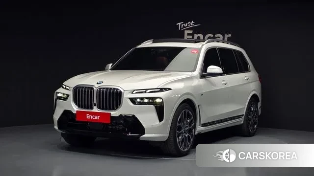BMW X7 (G07) 2024 Белый из Кореи