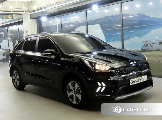 Kia The New Niro 2021 Черный из Кореи