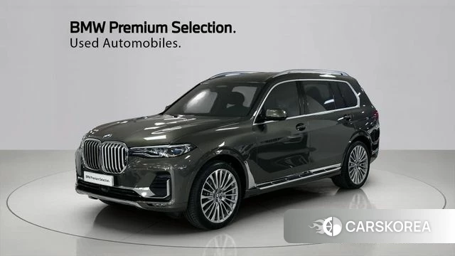 BMW X7 (G07) 2021 Серый из Кореи