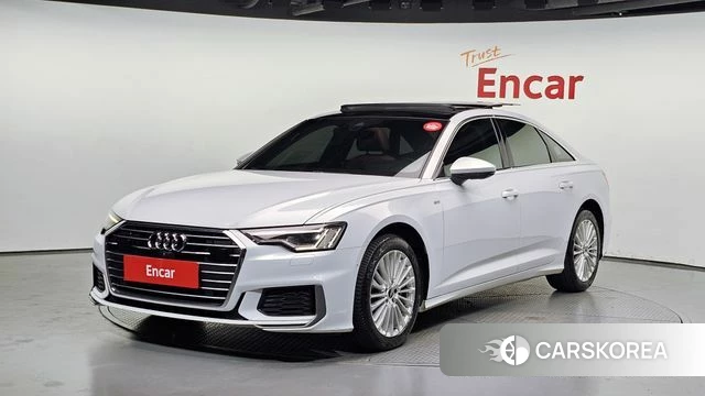 Audi A6 (C8) 2021 Белый из Кореи