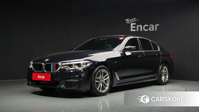BMW 5 Series (G30) 2019 Черный из Кореи