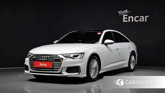 Audi A6 (C8) 2021 Белый из Кореи