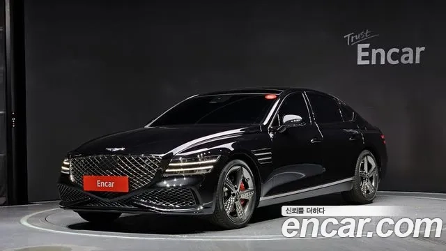 Genesis G80 (RG3) 2022 Черный из Кореи