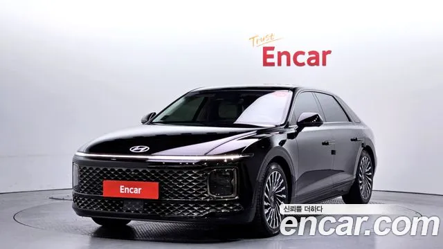 Hyundai Grandeur (GN7) 2023 Черный из Кореи