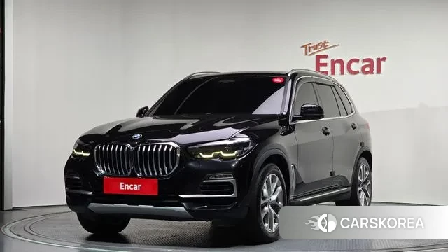 BMW X5 (G05) 2021 Черный из Кореи