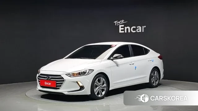 Hyundai Avante AD 2018 Белый из Кореи