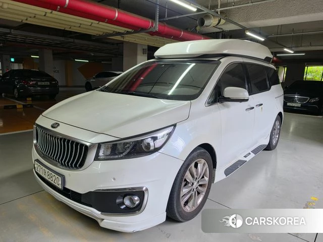 Kia All New Carnival 2018 Белый из Кореи