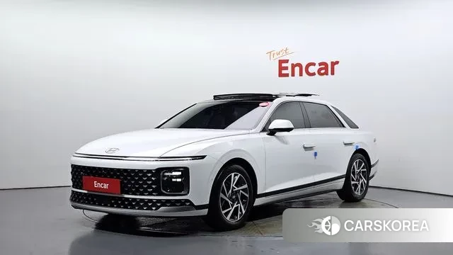 Hyundai Grandeur (GN7) 2023 Белый из Кореи