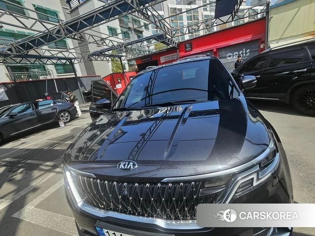 Kia Carnival 4th generation 2021 Черный из Кореи