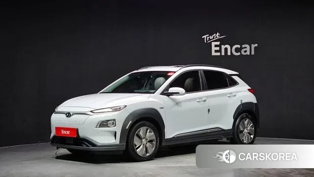 Hyundai Kona Electric 2020 Белый из Кореи