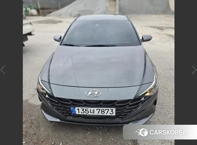 Hyundai Avante (CN7) 2021 Серый из Кореи