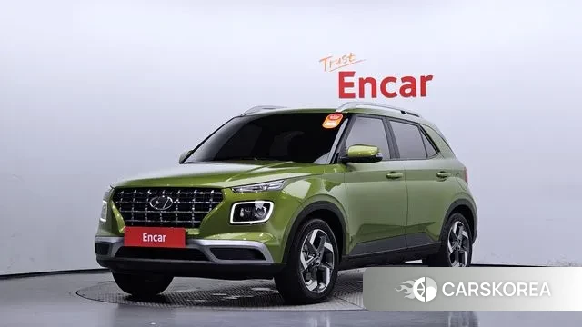 Hyundai Venue 2022 Зеленый из Кореи