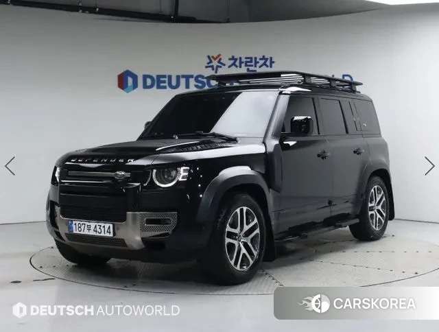 Land Rover Defender (L663) 2024 Черный из Кореи