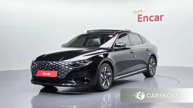 Hyundai The New Grandeur IG Hybrid 2022 Черный из Кореи