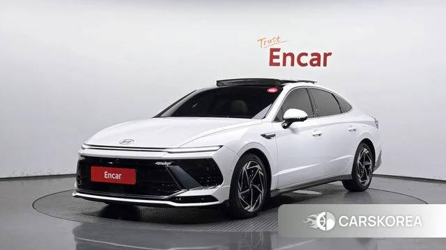 Hyundai Sonata D Edge (DN8) 2024 Белый из Кореи