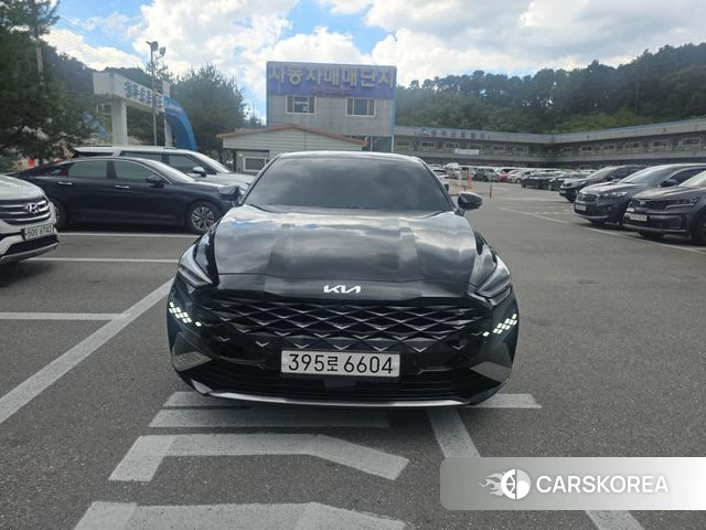 Kia K8 Hybrid 2022 Черный из Кореи
