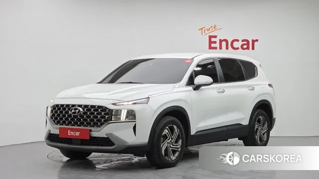 Hyundai The New Santa Fe 2022 Белый из Кореи