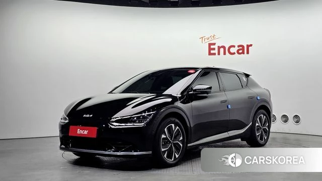 Kia EV6 2023 Черный из Кореи