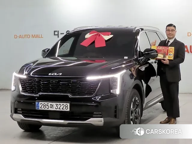 Kia The New Sorento 4th Generation 2025 Черный из Кореи