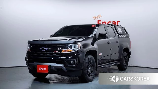 Chevrolet (GM Daewoo) Real New Colorado 2021 Черный из Кореи