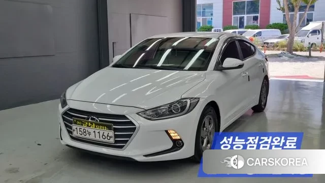 Hyundai Avante AD 2018 Белый из Кореи